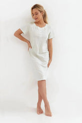 Cana soft and airy fabric nightgown  Adomoo